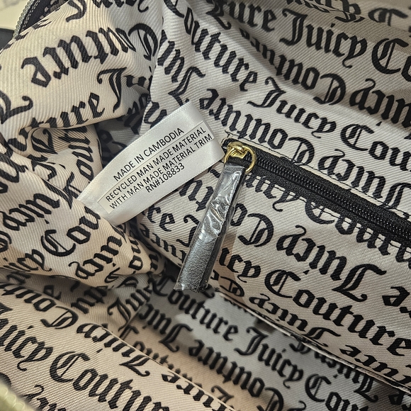 Juicy Couture WordPlay Overnighter Weekender Bag Multicolored NWOT - Picture 8 of 9